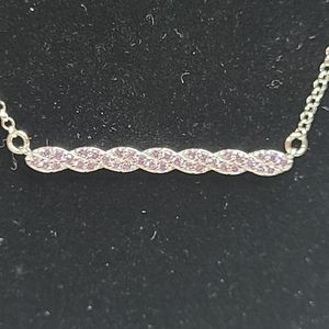 BP - Sterling Necklace - Faint Purple